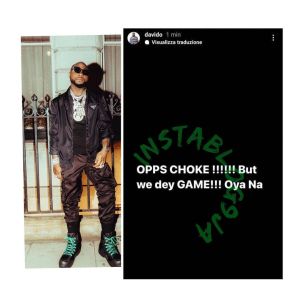 Davido cries out of being oppressed