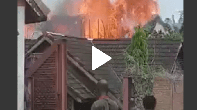 Igbokwe home on fire