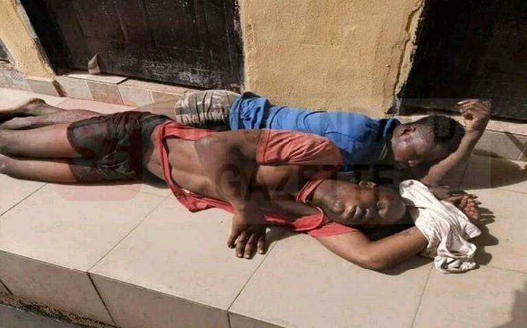 kidnappers beaten to stupor