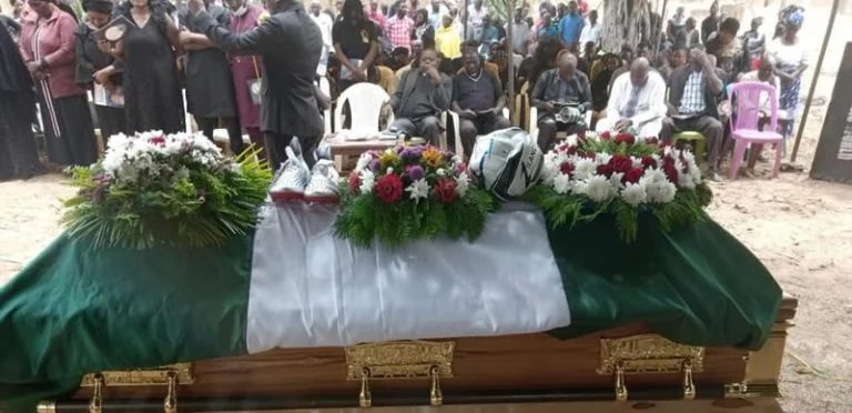 Ex-Super Eagles player Justice Christopher buried in Jos