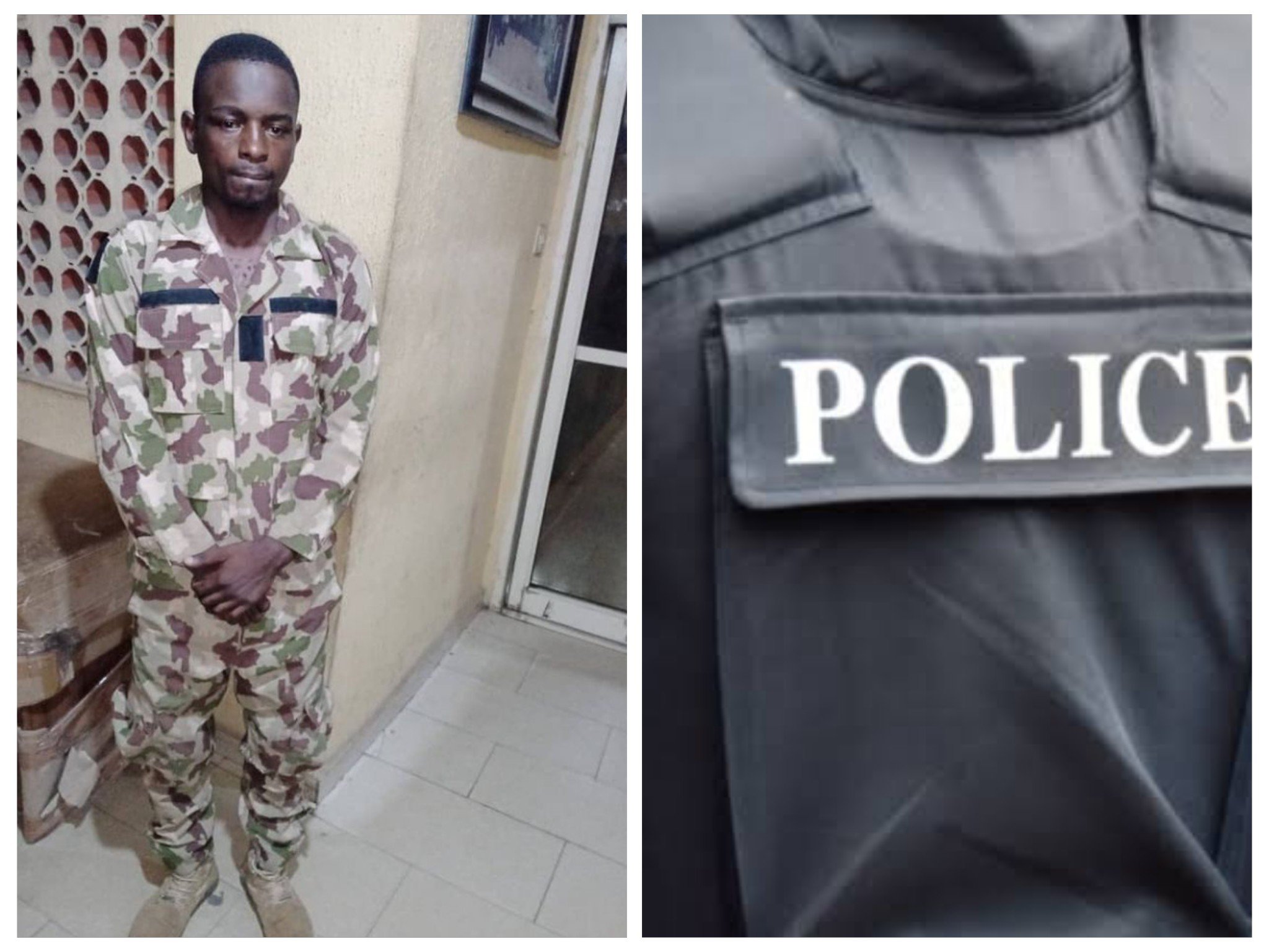 Police Arrest Fake Soldier In Lagos