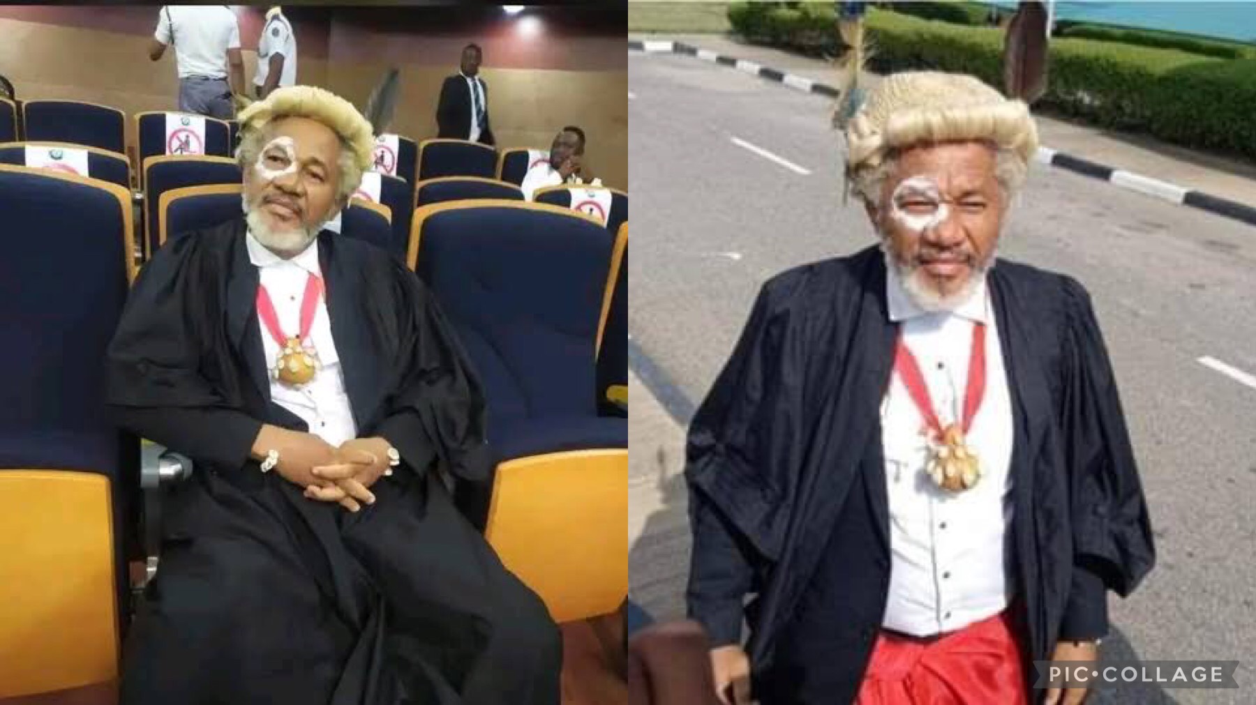 Lawyer Storms Supreme Court Dressed In Native Doctor Attire
